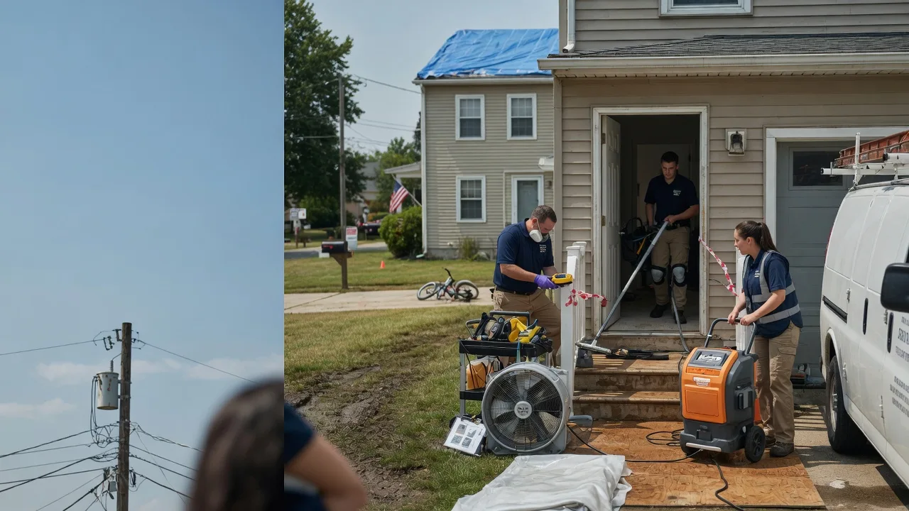Water Damage Repair in Gilman, WI near me
